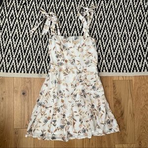 PRINCESS POLLY white floral minidress